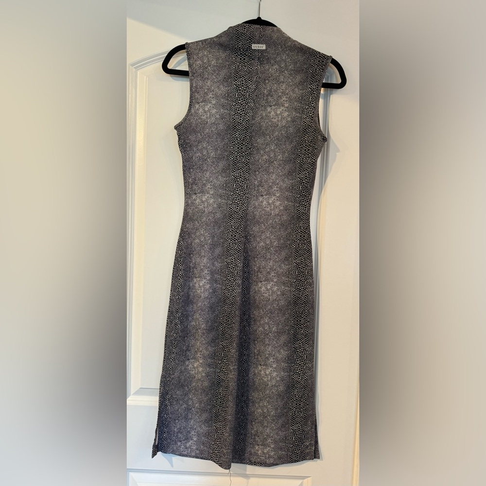 Guess dress . Snakeskin pattern